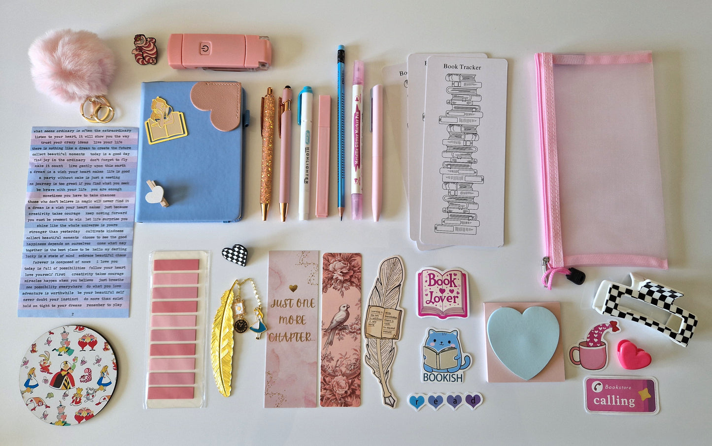 ♥️♦️♣️♠️ Alice in Wonderland Themed Bookish Bundle