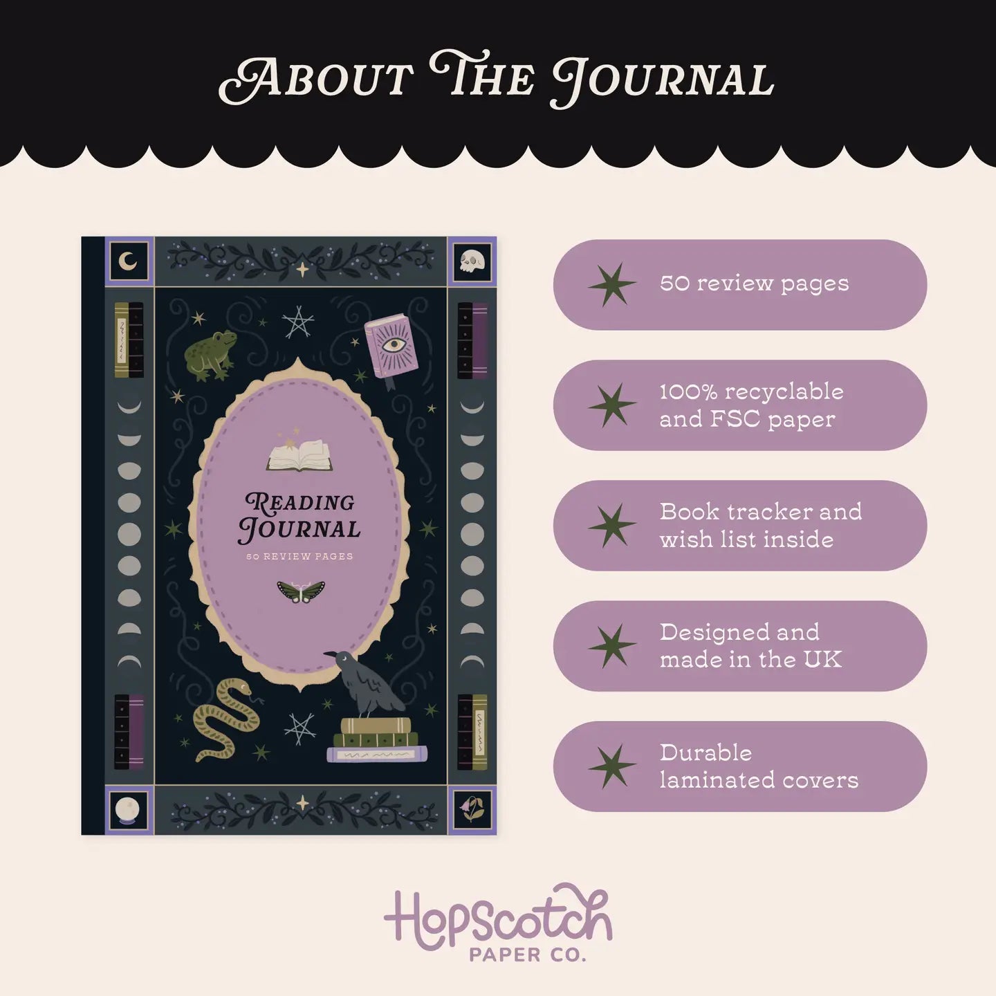 Whimsy Witch Reading Journal