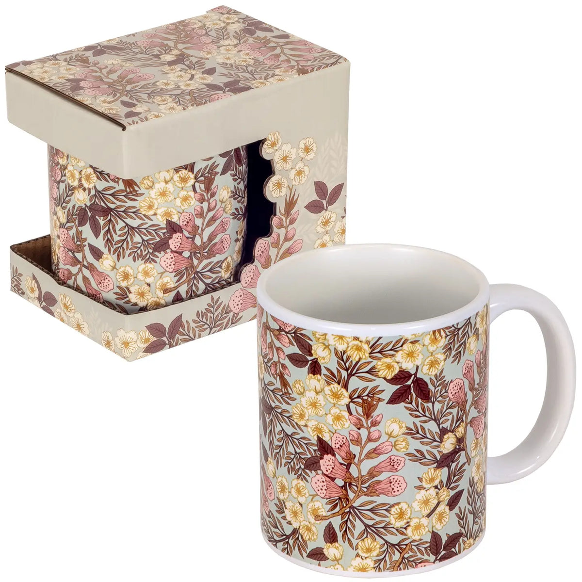 🌸 Foxglove Printed Mug