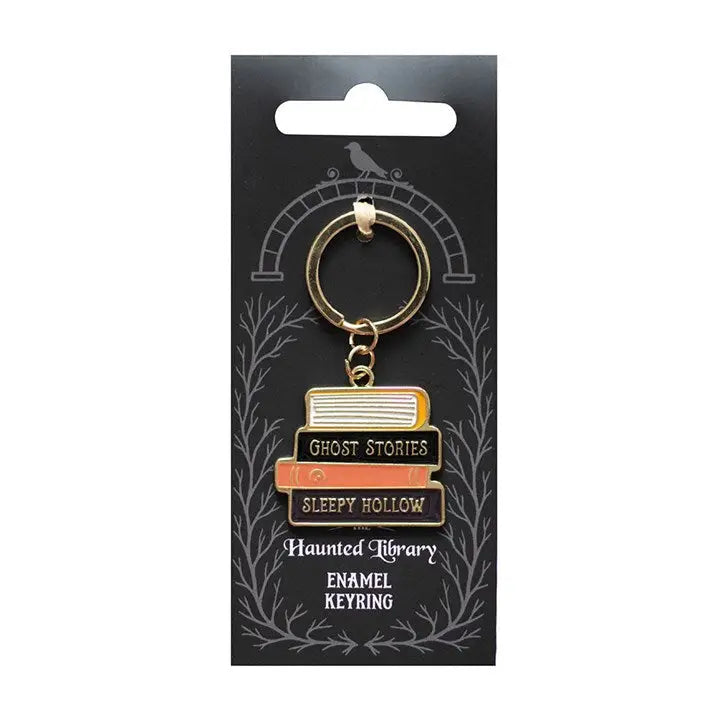 Haunted Library Keyring