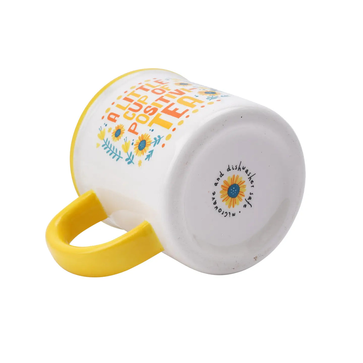 A Little Cup of Positivi-Tea Stoneware Mug 🌻☕💛