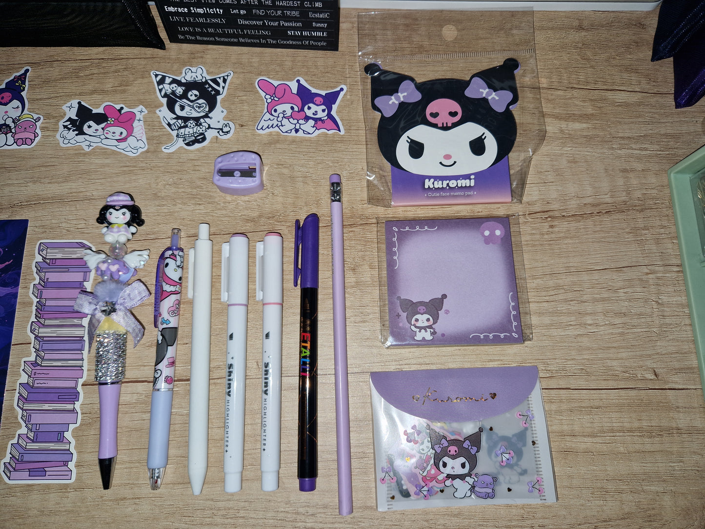 ππ Kuromi Inspired Bookish Bundle π€β¨