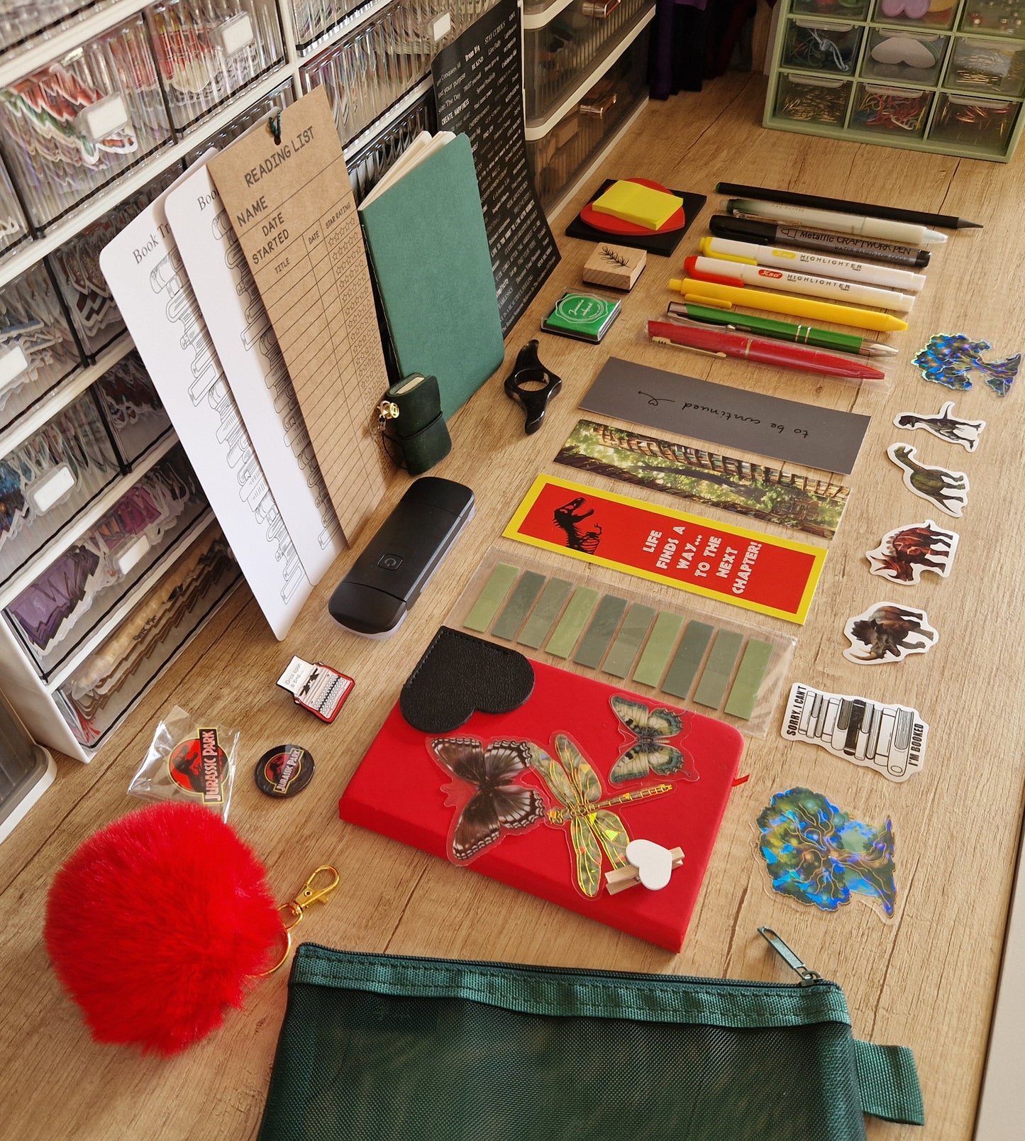 Jurassic Park Inspired Bookish Bundle π¦π