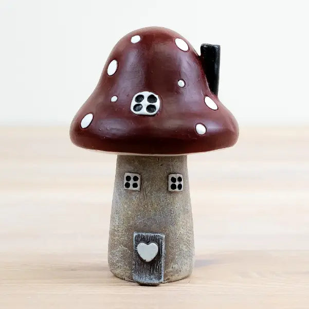 🍄🏡 Whimsical Mushroom House Ornaments