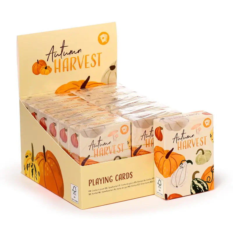 Autumn Harvest Playing Cards 🍂🎃