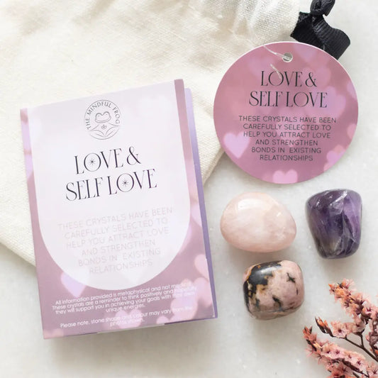 Love & Self Healing Crystal Set