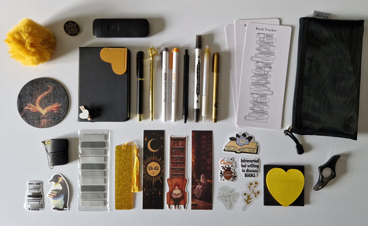 🖤💛Black and Gold Bookish Bundle