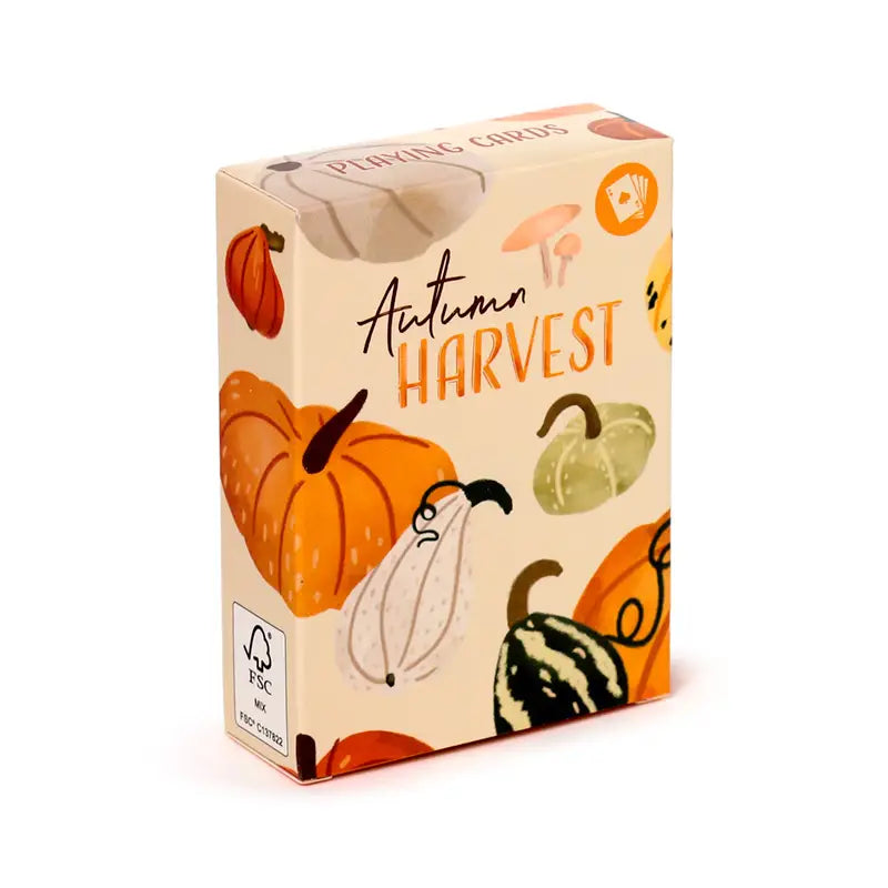 Autumn Harvest Playing Cards 🍂🎃