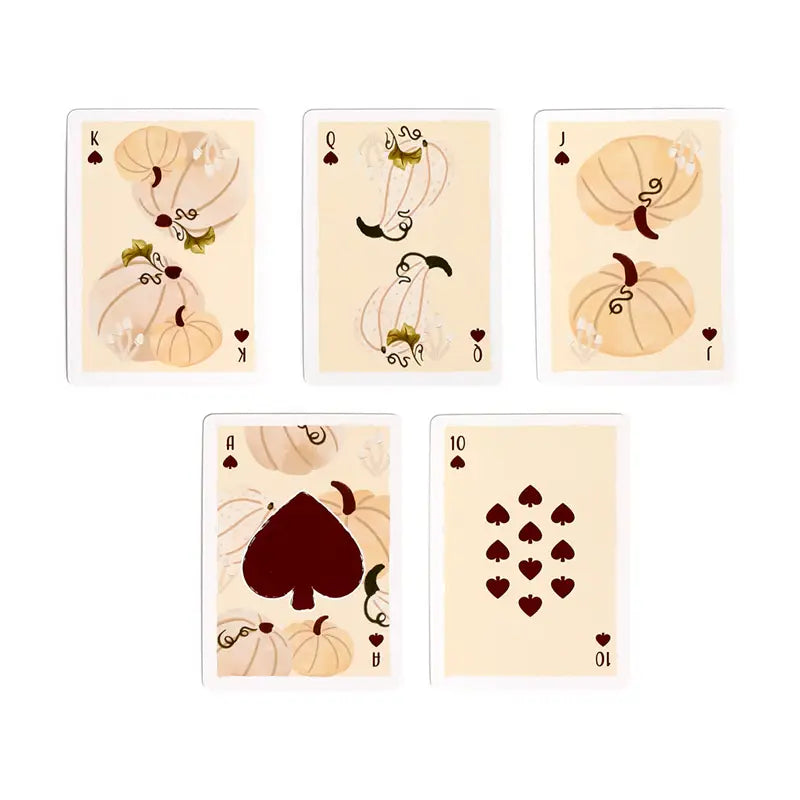 Autumn Harvest Playing Cards 🍂🎃