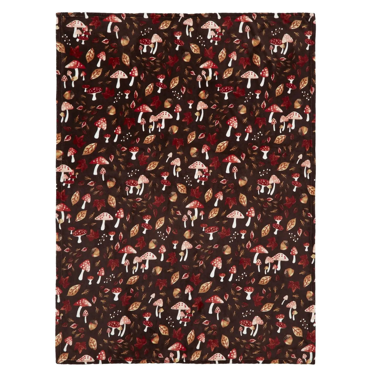 Woodland Dreams Fleece Throw 🍂🦊🌿
