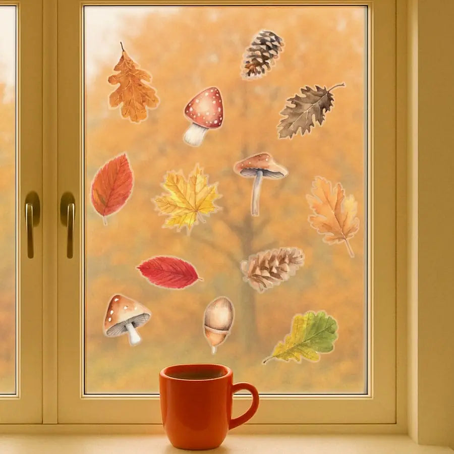 🍂 Autumn Window Sticker Pack