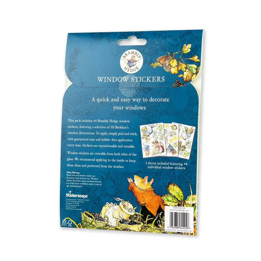 🌿 Brambly Hedge Window Sticker Pack