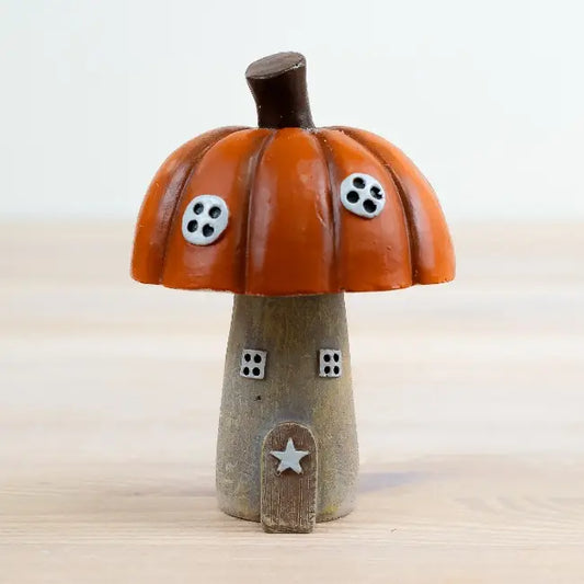 🍄🏡 Whimsical Mushroom House Ornaments