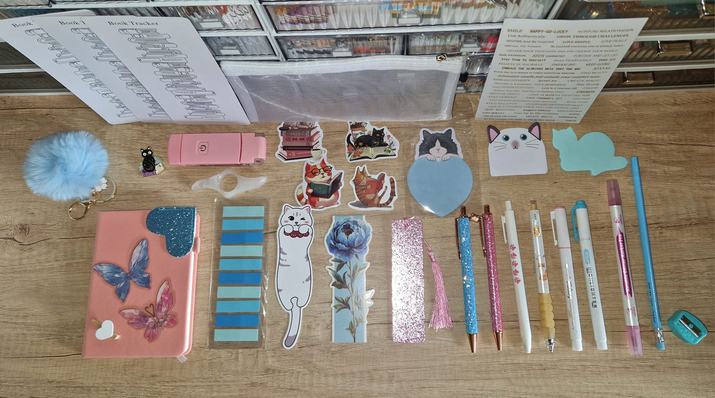 Cat-Themed Bookish Bundle 🐾✨