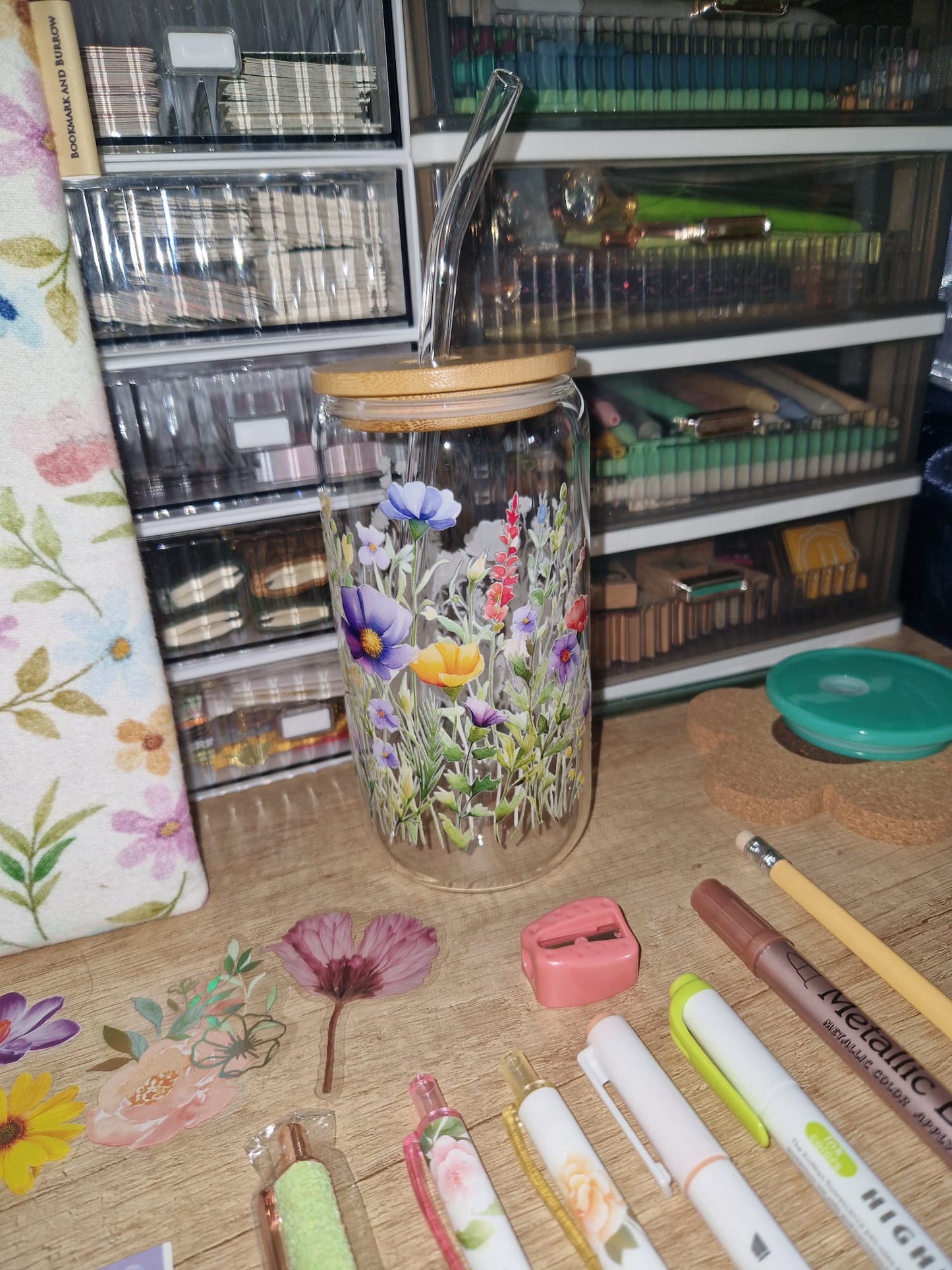 🧋The Ultimate Bookish Glass Cup Set