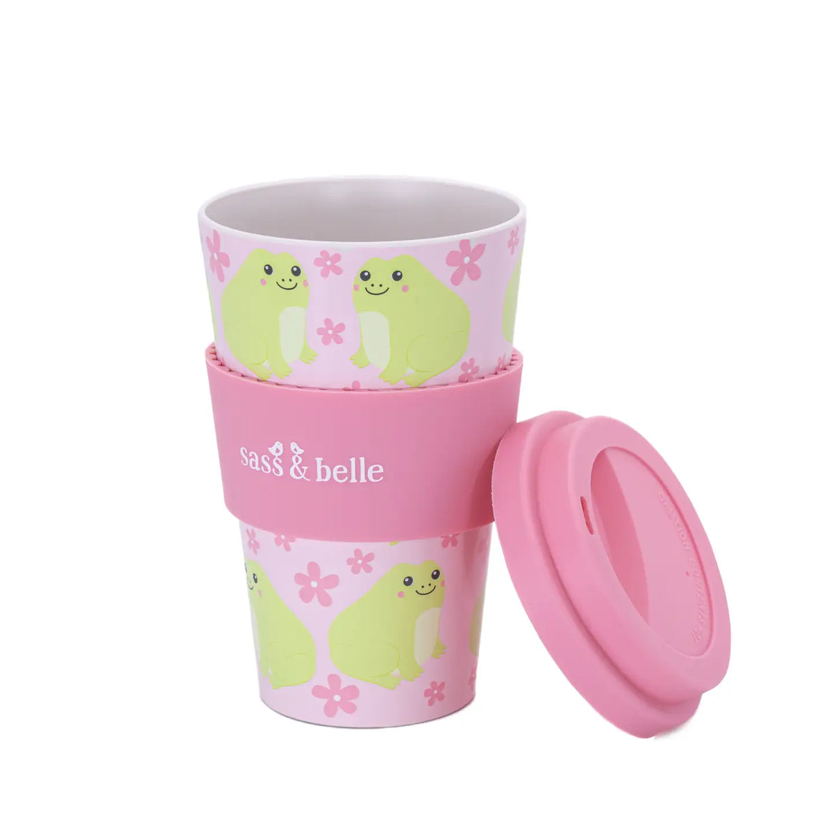 Frog Travel Coffee Cup 🐸☕🌿