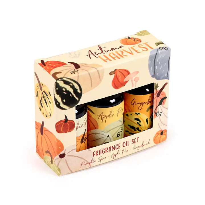Autumn Harvest Fragrance Oil Set 🍂🎃🍎