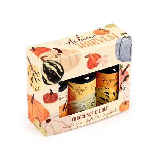 Autumn Harvest Fragrance Oil Set 🍂🎃🍎