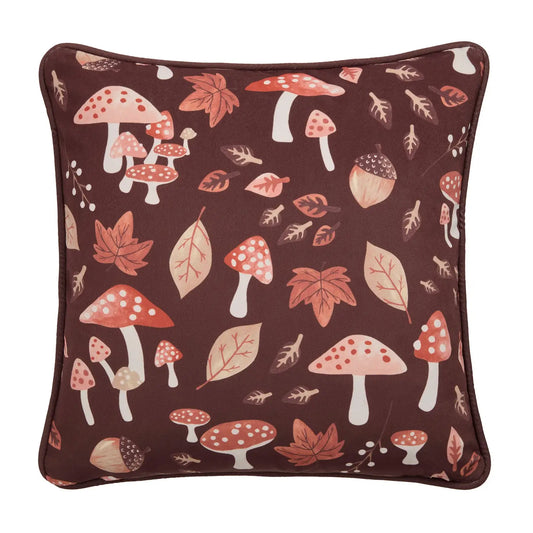 Woodland Dreams Velvet Cushion 🍂🌿