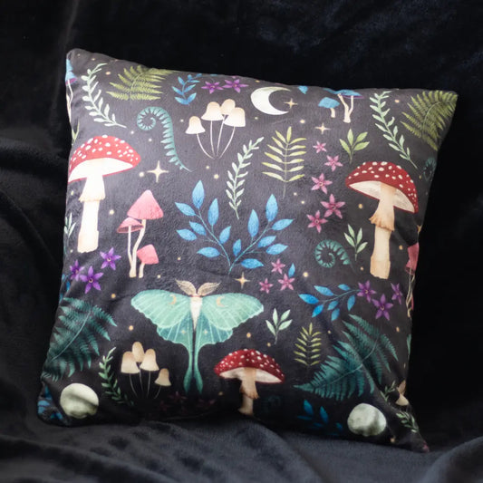 Dark Forest Velvety-Soft Cushion