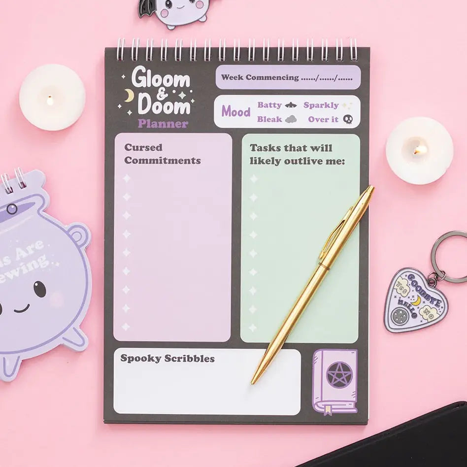 Doom & Gloom Desk Planner