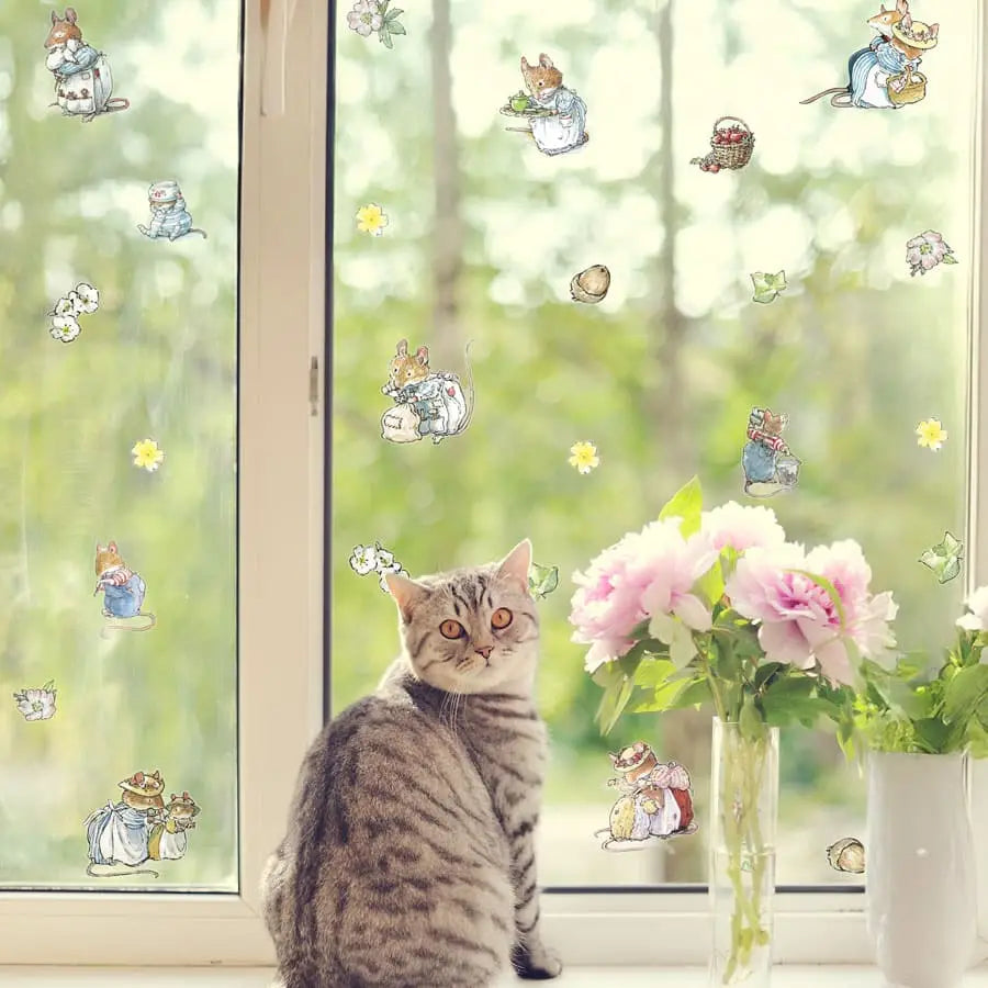 🌿 Brambly Hedge Window Sticker Pack