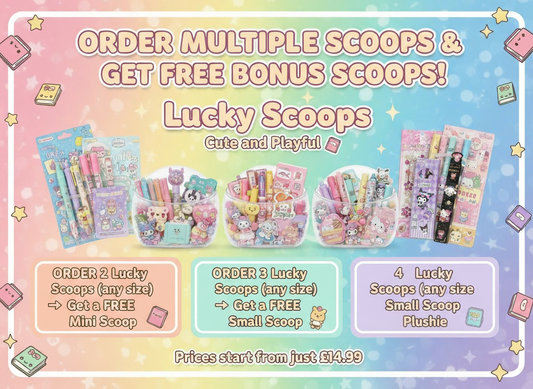 Lucky Scoops Banner - Bracket Fixed