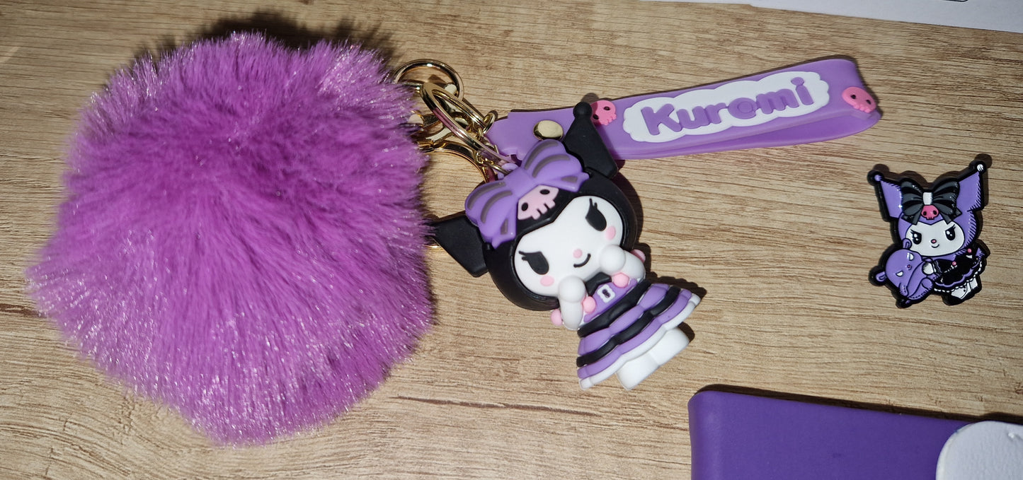 💜📚 Kuromi Inspired Bookish Bundle 🖤✨