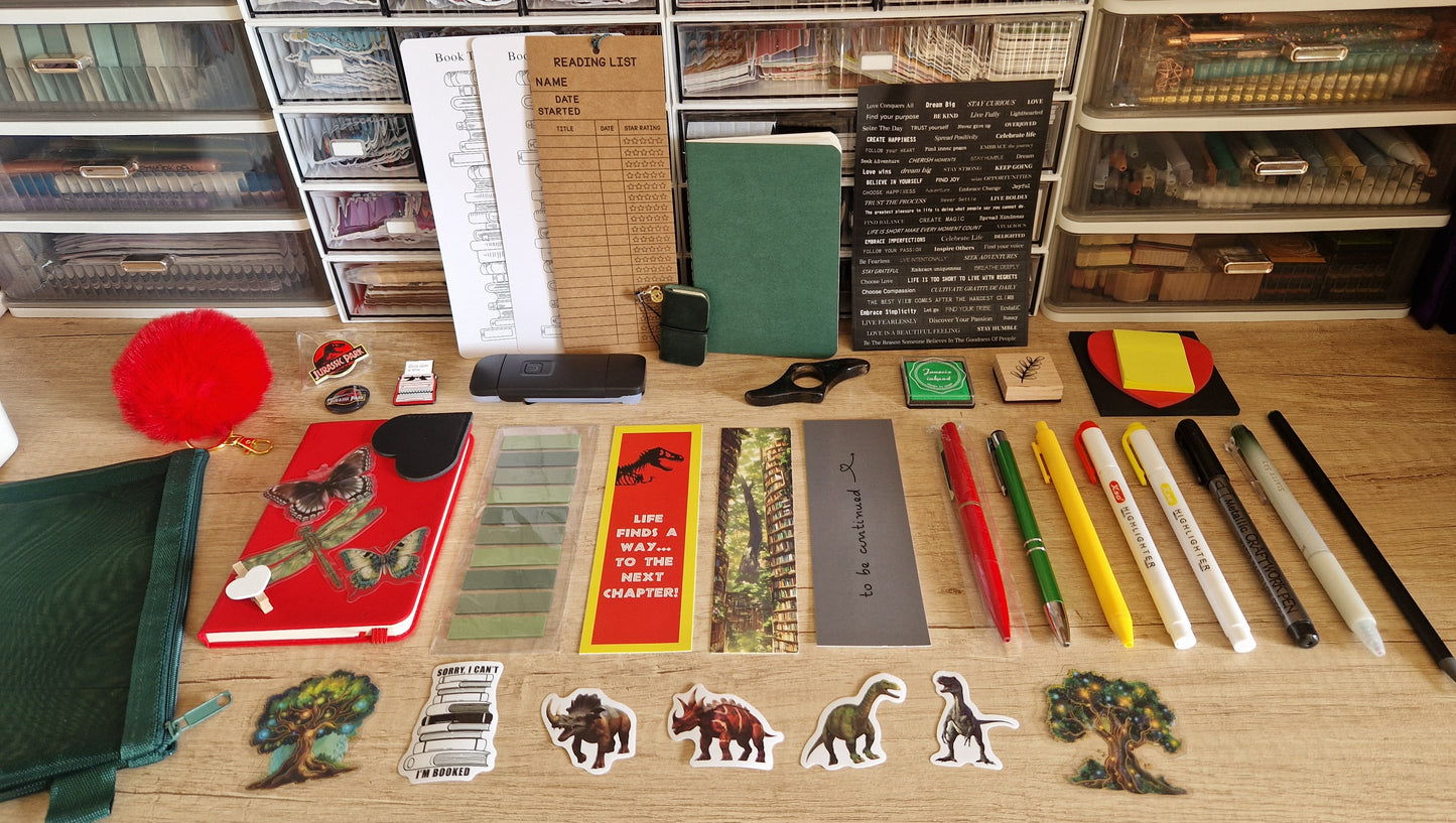 Jurassic Park Inspired Bookish Bundle 🦖📚